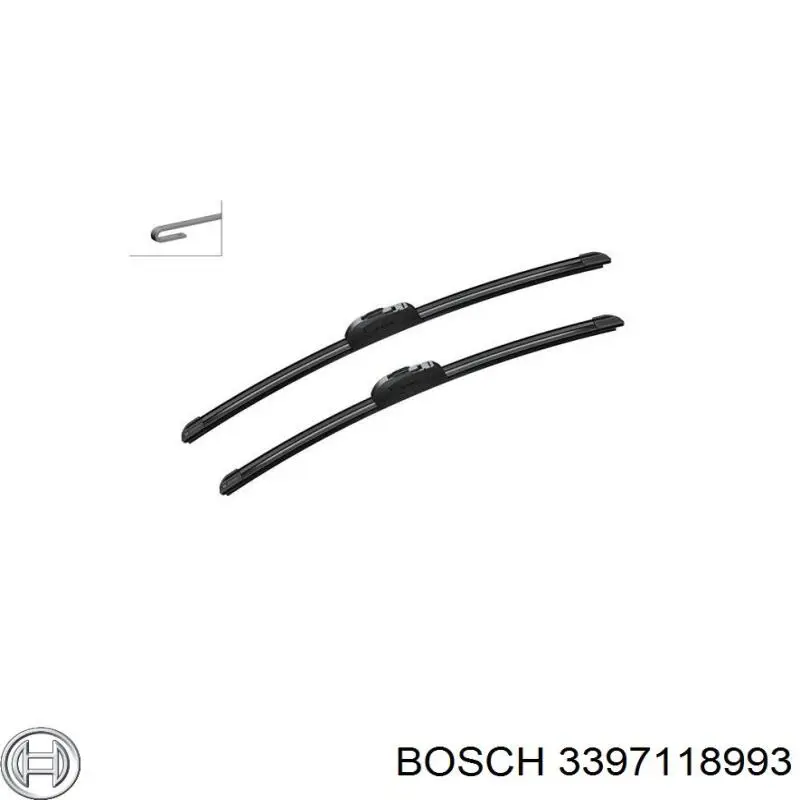 3397118993 Bosch Щетки лобового стекла