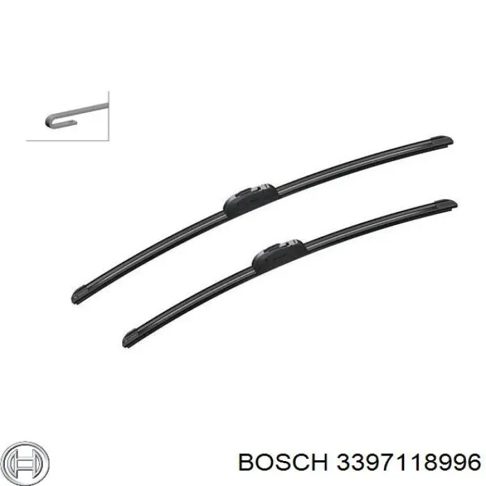 Купить 3397118996 Bosch Бесконтактные дворники