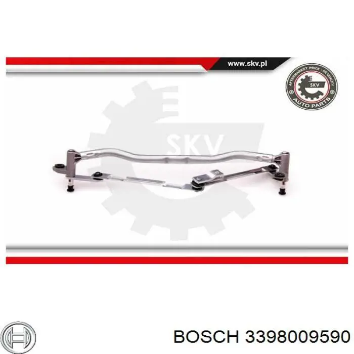 Трапеция дворников 3398009590 Bosch