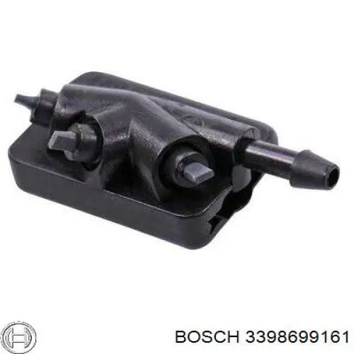 Форсунка омивача лобового скла 3398699161 Bosch