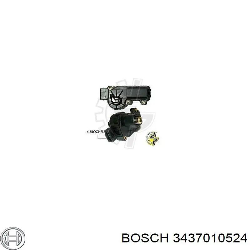 Регулятор дроссельной заслонки Bosch 3437010524