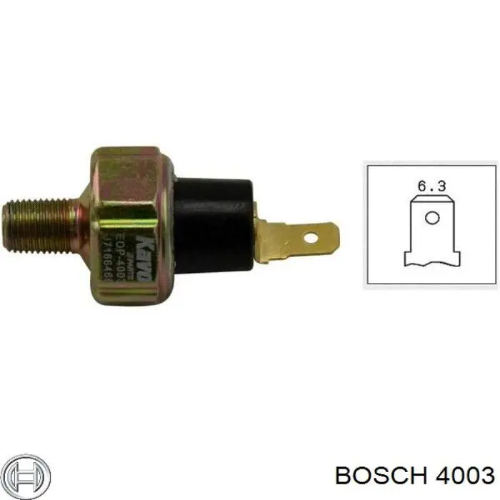 4003 Bosch свечи
