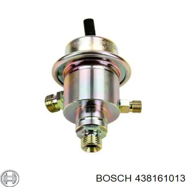 438161013 Bosch regulador de pressão de combustível na régua de injectores