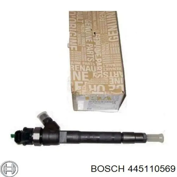Inyector de combustible 445110569 Bosch