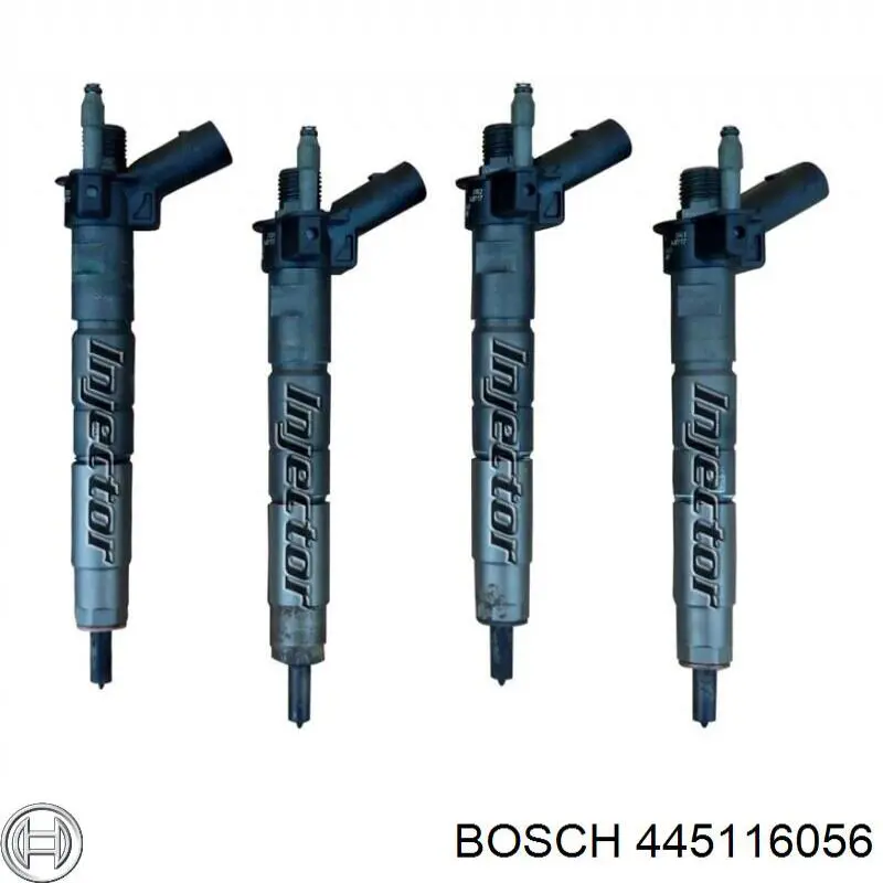445116056 Bosch injetor de injeção de combustível