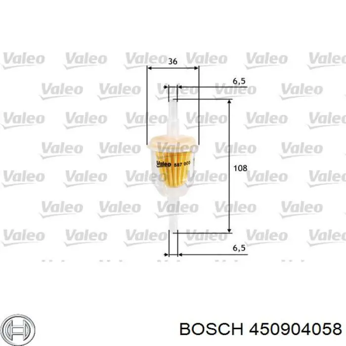 Фільтр паливний 450904058 Bosch