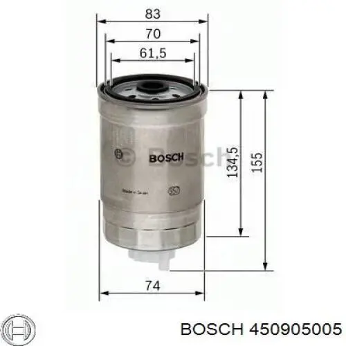 450905005 Bosch Фильтр топлива