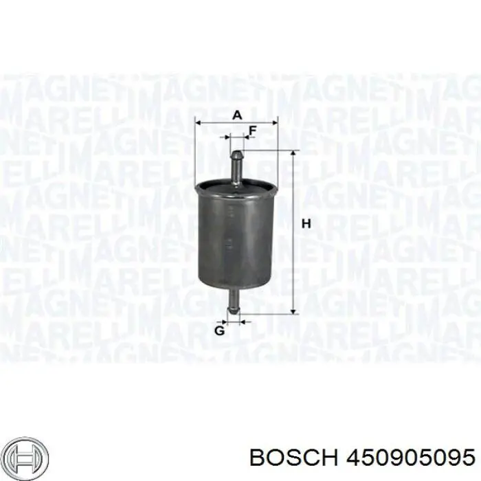 450905095 Bosch топливный фильтр