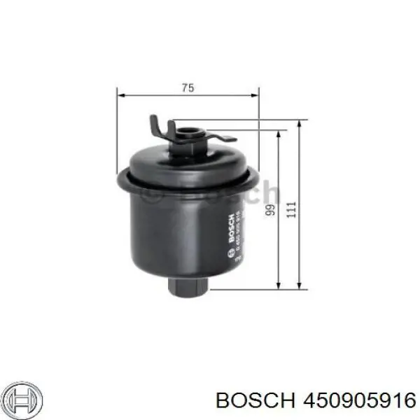 450905916 Bosch Фильтр топлива