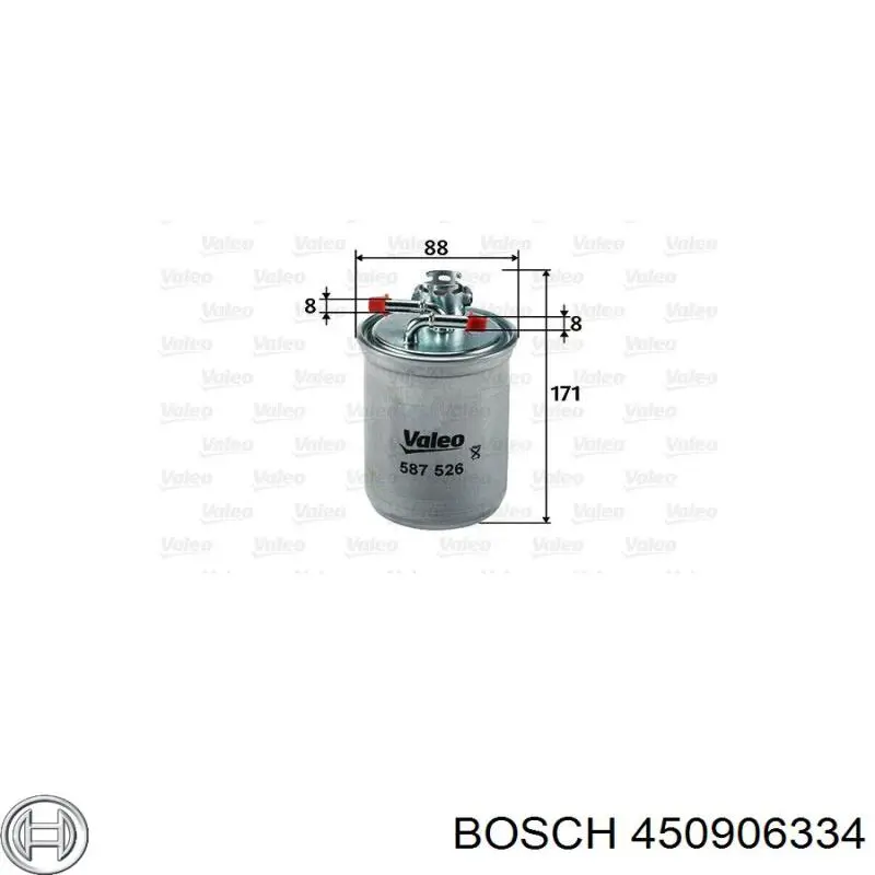 Топливный фильтр 450906334 Bosch