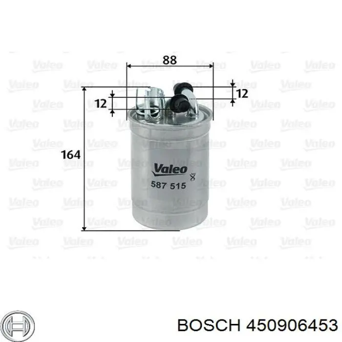 450906453 Bosch топливный фильтр