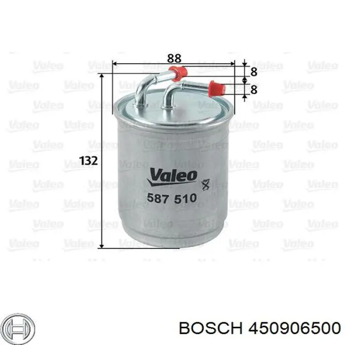 Топливный фильтр 450906500 Bosch