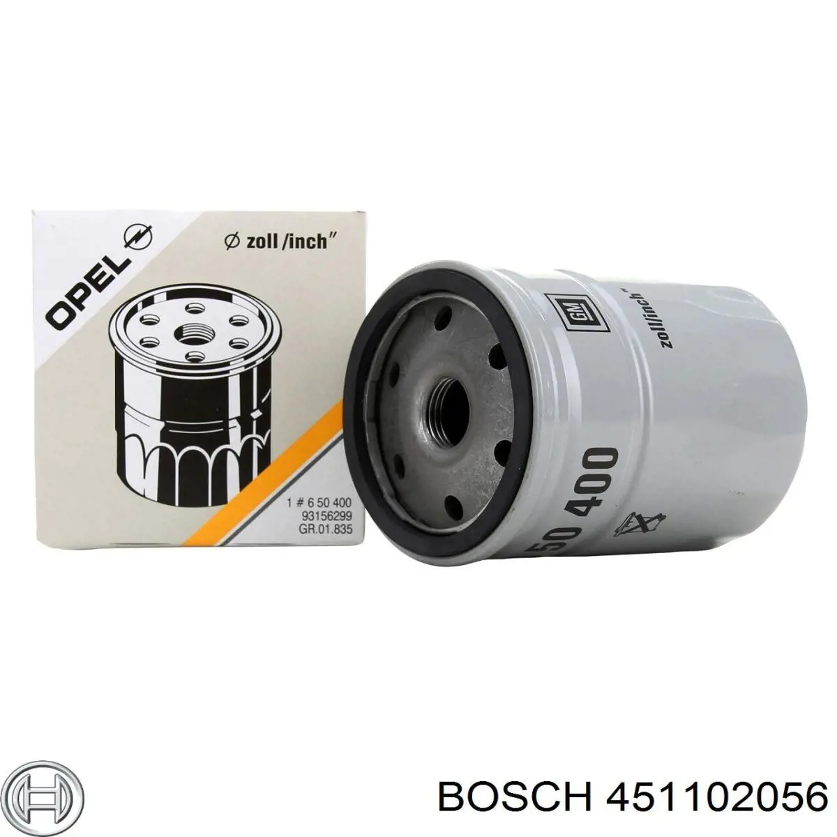 Filtro de aceite 451102056 Bosch