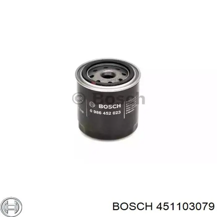 Корпус масляного фильтра 451103079 Bosch