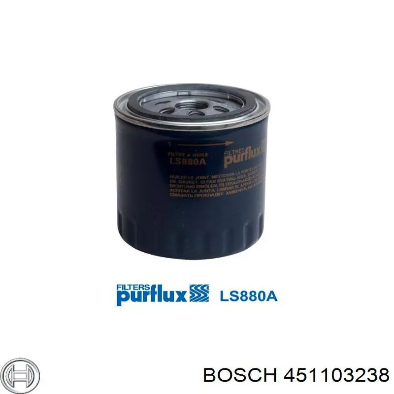 451103238 Bosch Масляный фильтр двигателя