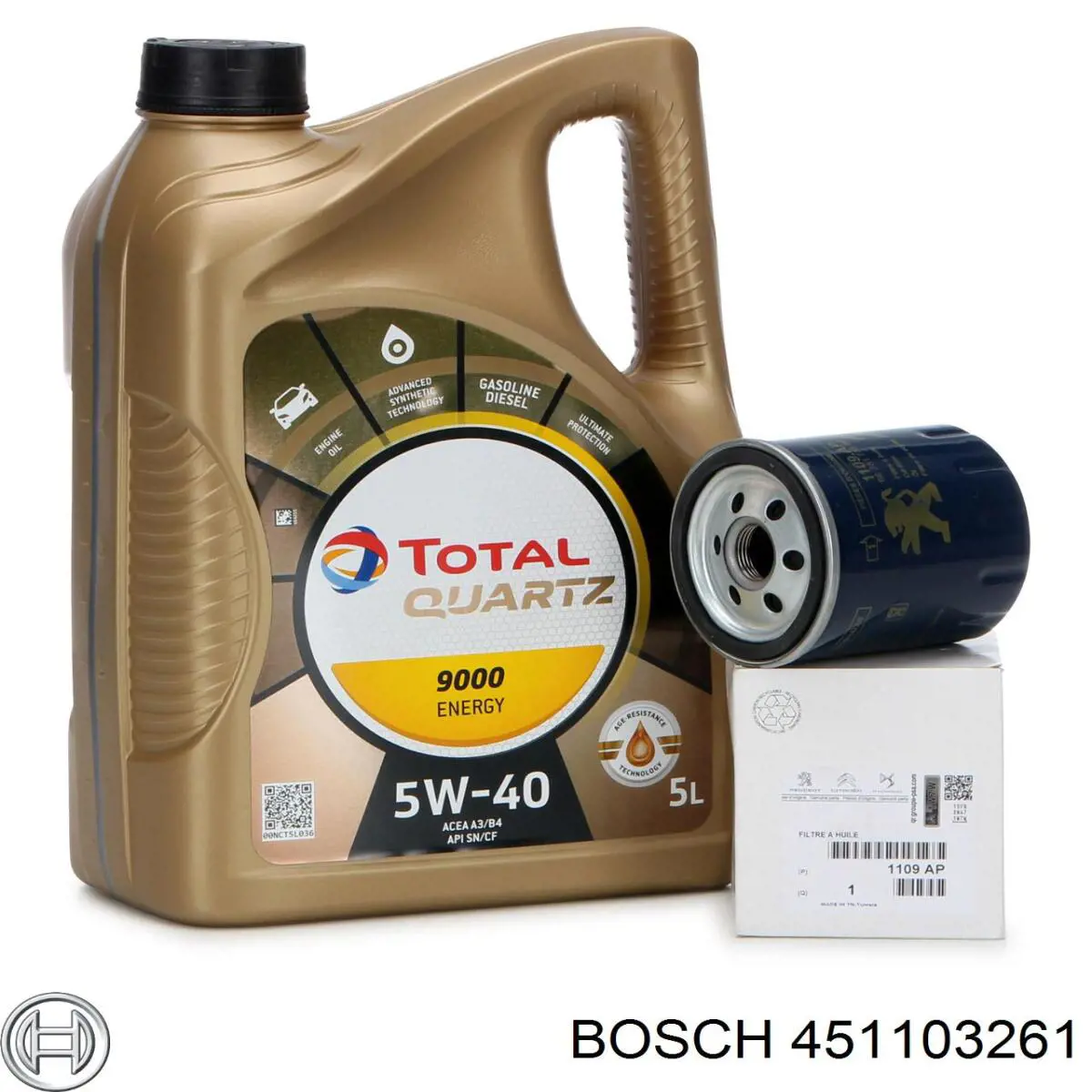 Масляный фильтр 451103261 Bosch