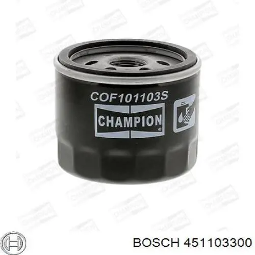 Filtro de aceite motor 451103300 Bosch