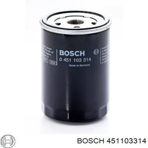 Купить 451103314 Bosch Фильтр центробежный очистки масла