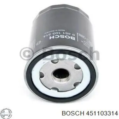 Фильтр очистки масла центробежный Bosch 451103314 цена, от 4.95 USD