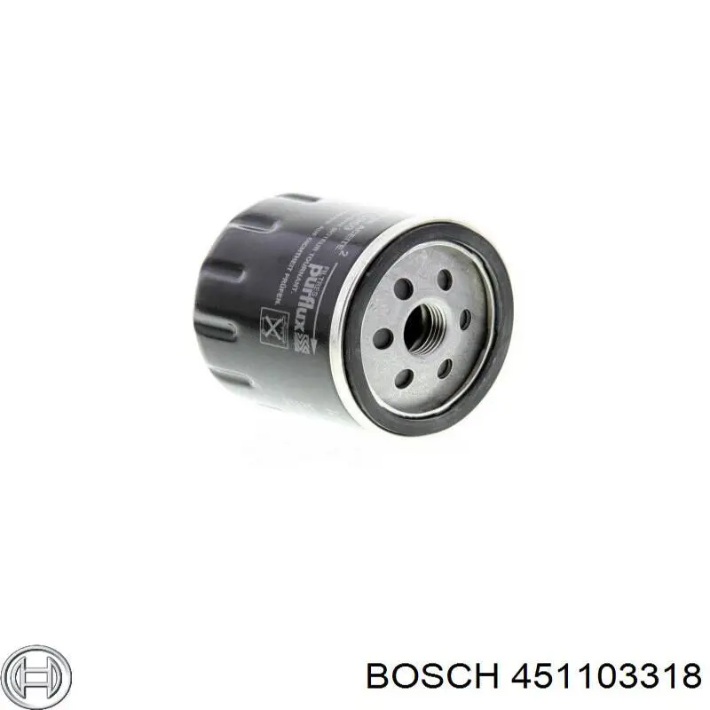451103318 Bosch Масляный фильтр двигателя