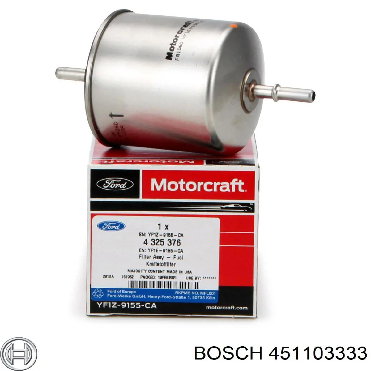 Фільтр масляний 451103333 Bosch
