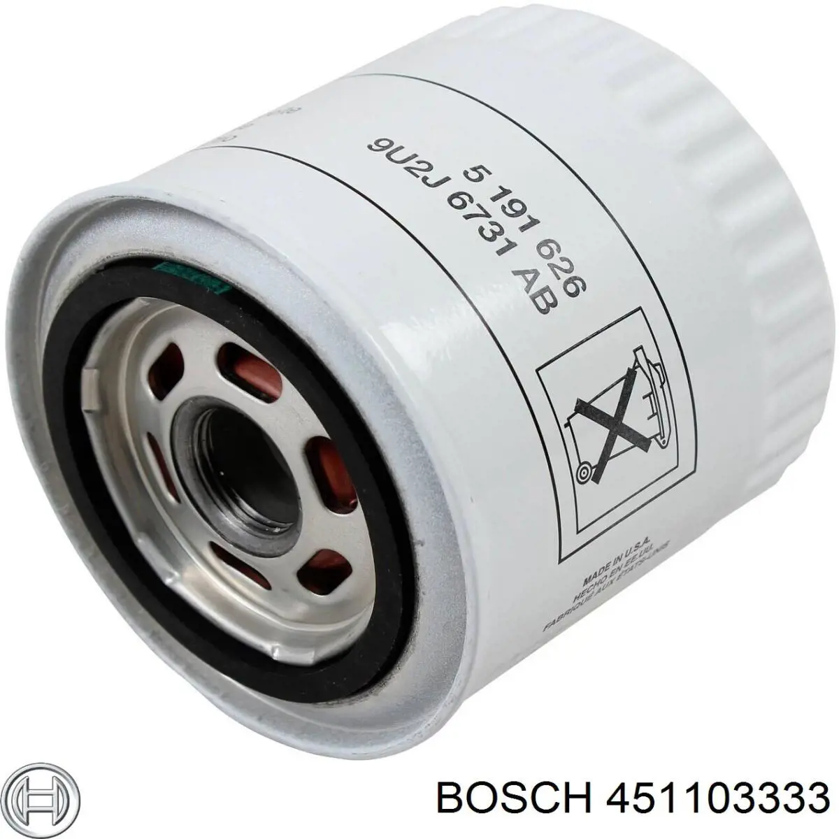 Фильтр очистки масла центробежный Bosch 451103333 цена, от 6.20 USD