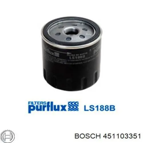 Купить 451103351 Bosch Фильтр центробежный очистки масла