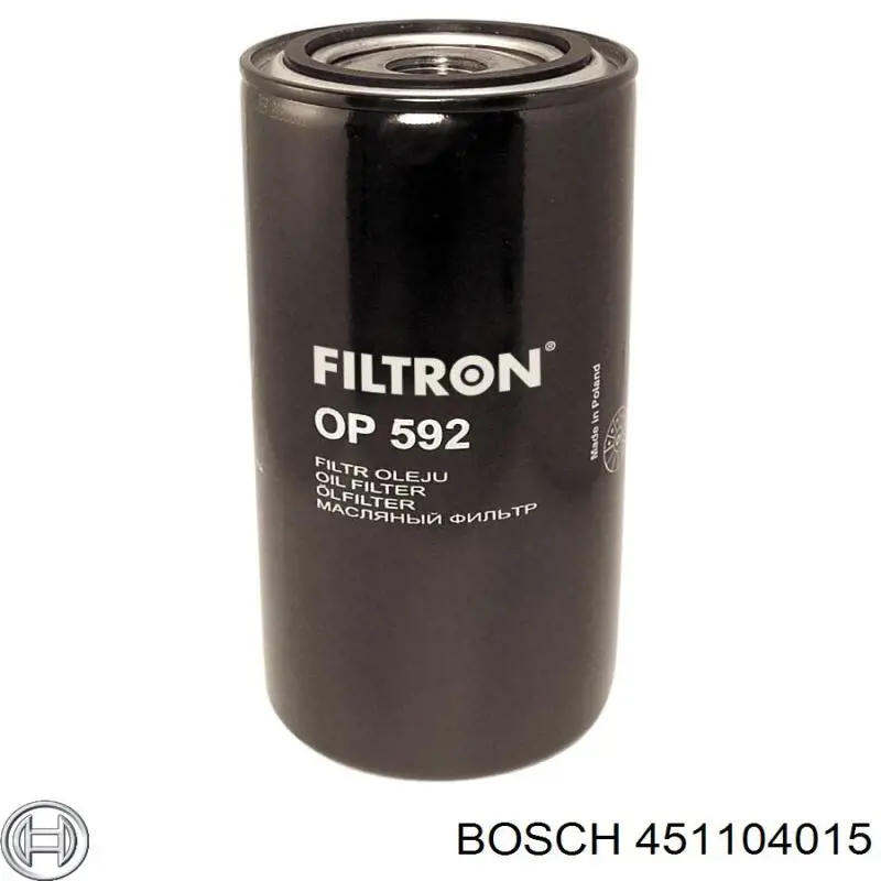 Фильтр гидравлической системы Bosch 451104015