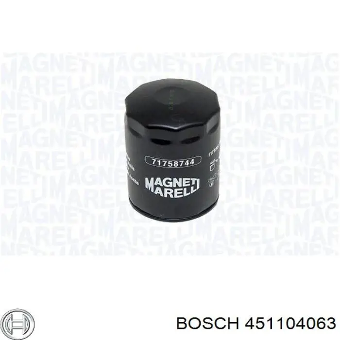 Масляный фильтр 451104063 Bosch