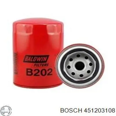 451203108 Bosch масляный фильтр
