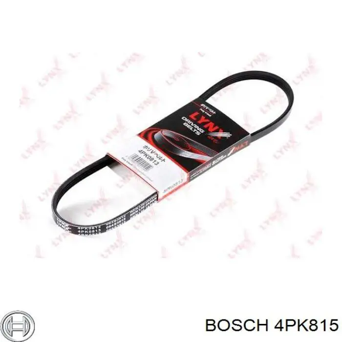 Купить 4PK815 Bosch Ремень генератора
