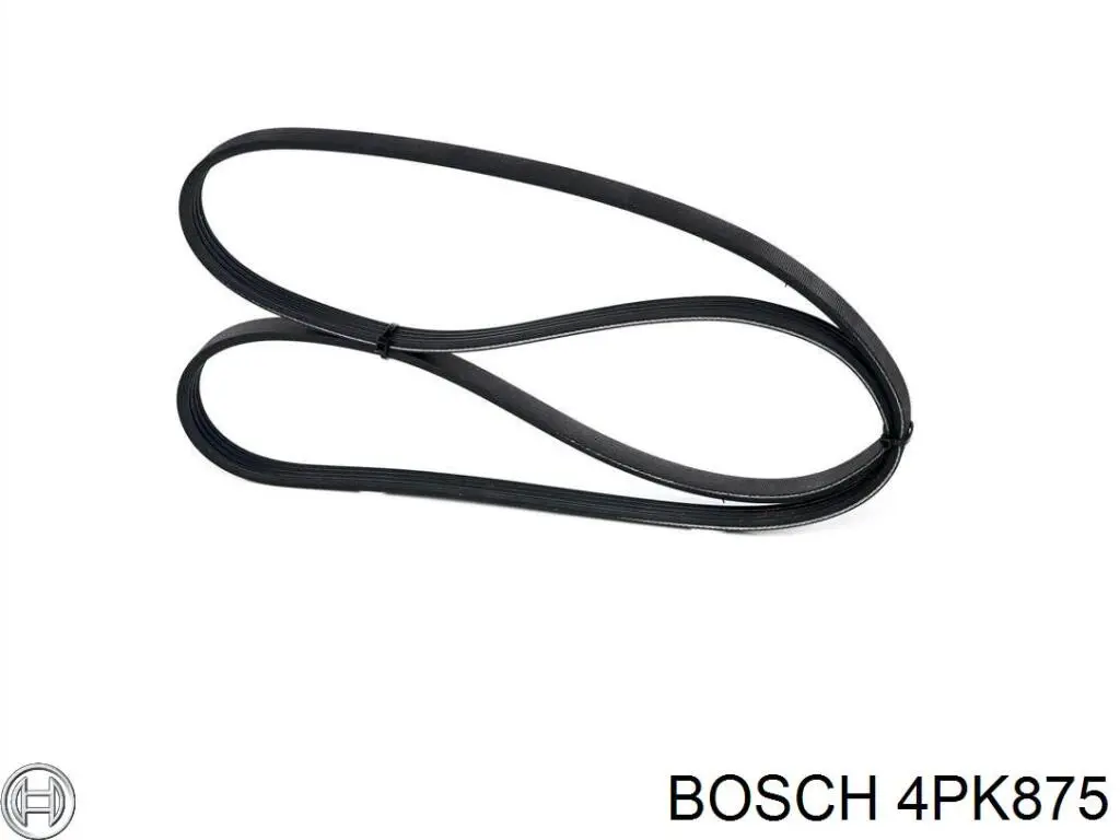 Купить 4PK875 Bosch Ремень генератора