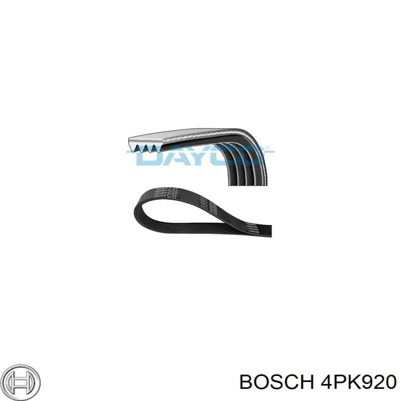 Купить 4PK920 Bosch Ремень генератора