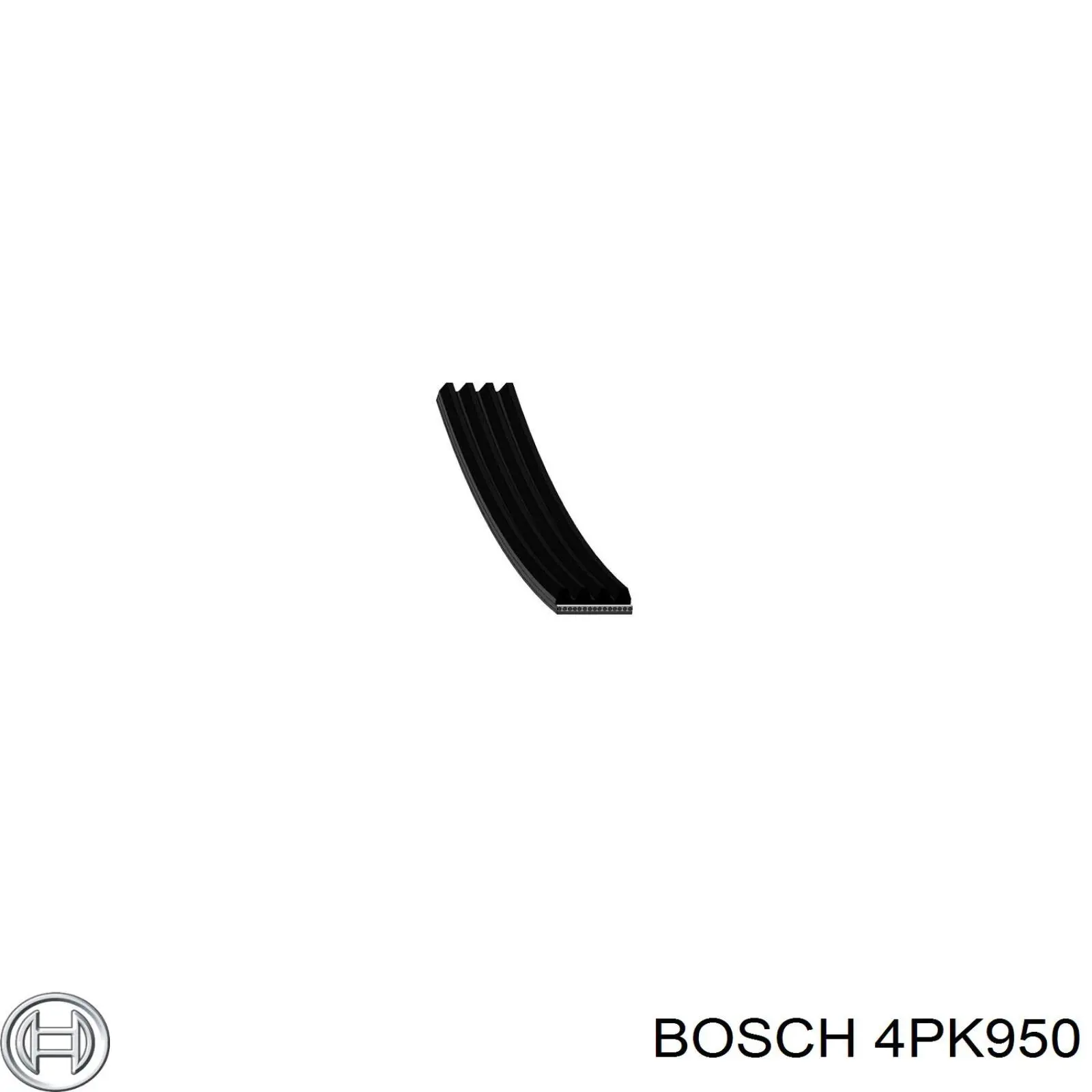 Клиновый ремень Bosch 4PK950 цена, от 5.85 USD