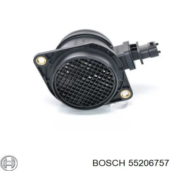 Датчик массового расхода воздуха Bosch 55206757 цена, от 48.46 USD
