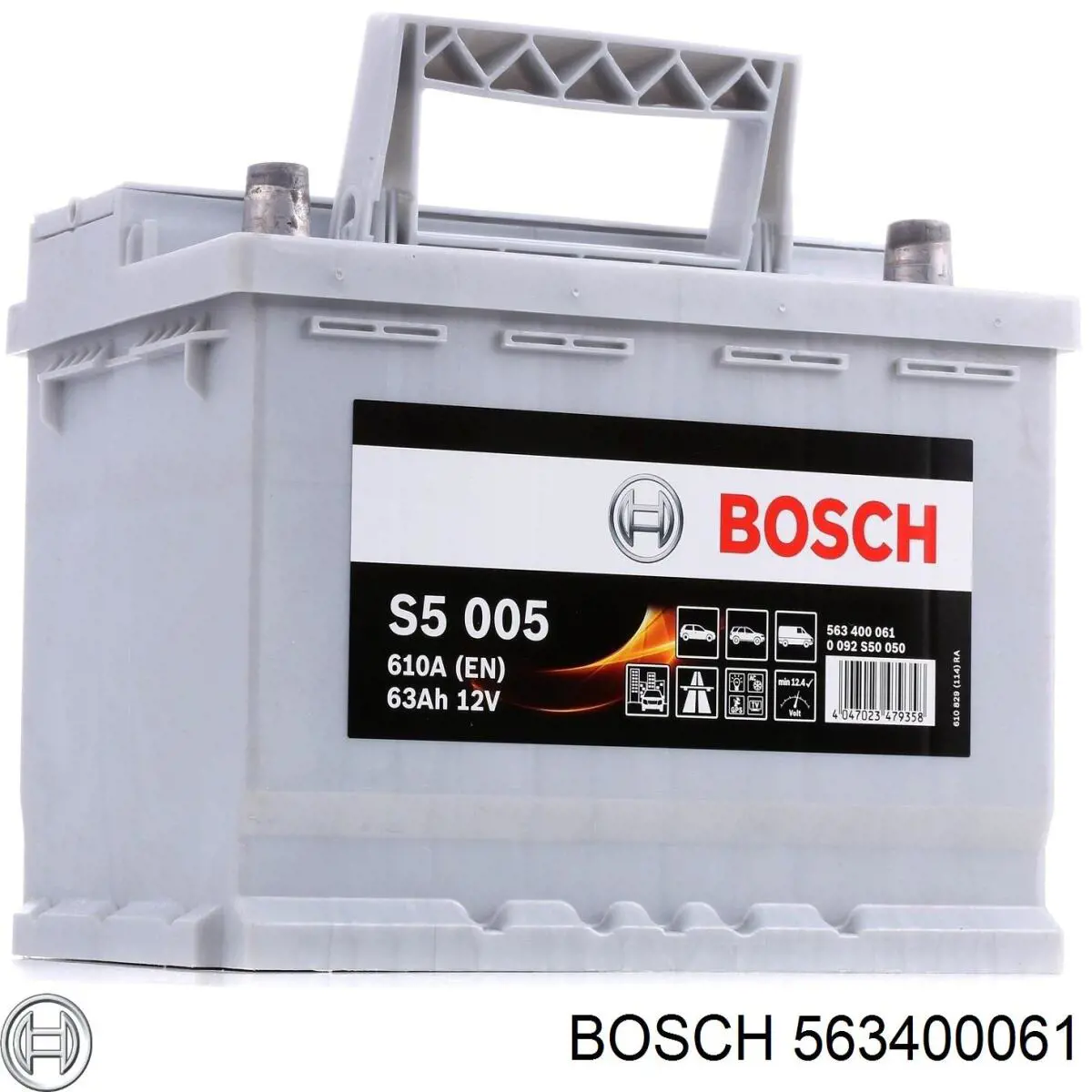 Аккумулятор Bosch 563400061
