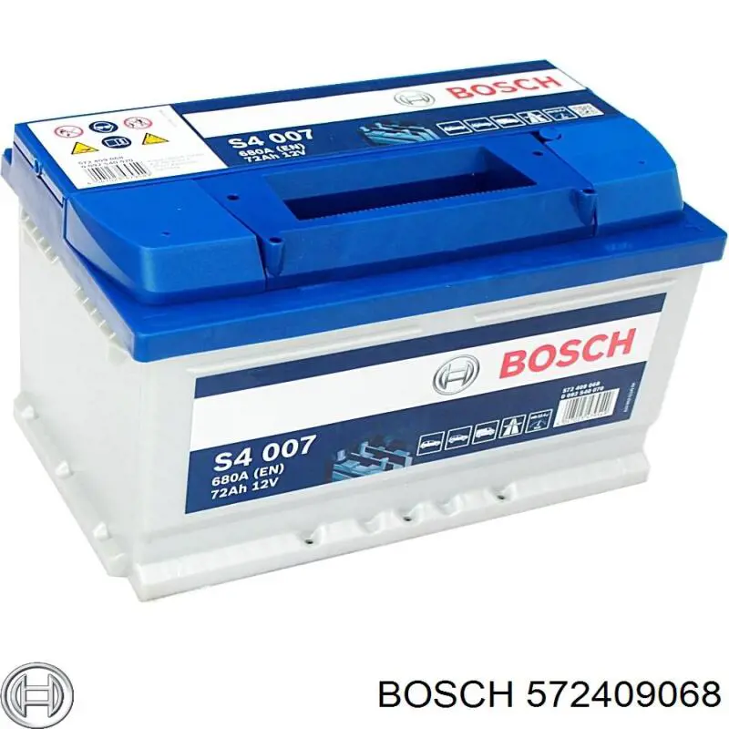 Купить Аккумулятор Bosch Емкость 74А/ч 572409068