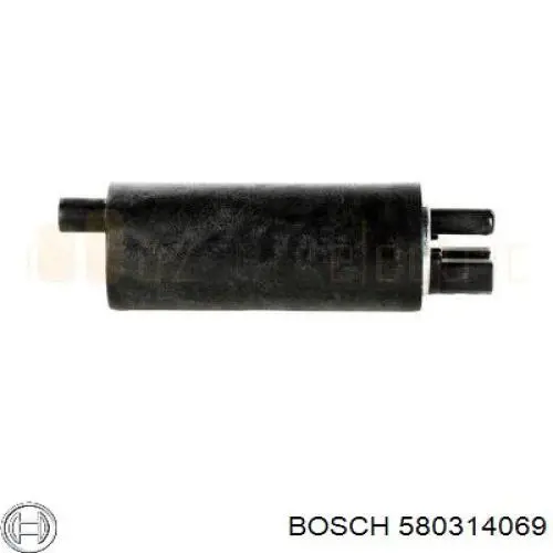 Элемент-турбинка топливного насоса 580314069 Bosch