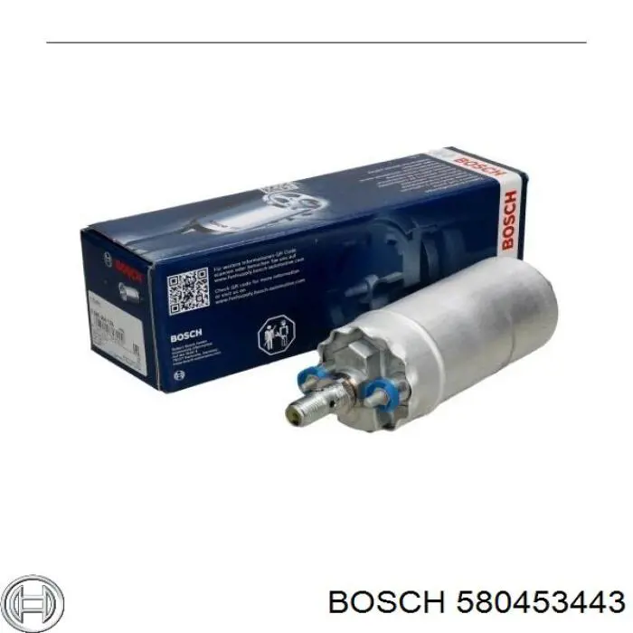 580453443 Bosch элемент-турбинка топливного насоса