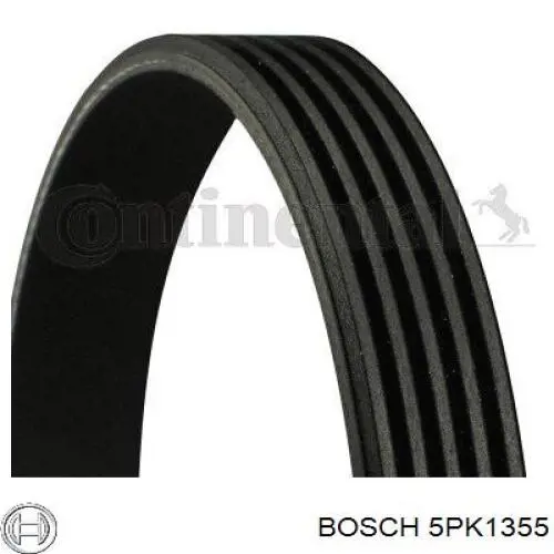 Ремень генератора 5PK1355 Bosch