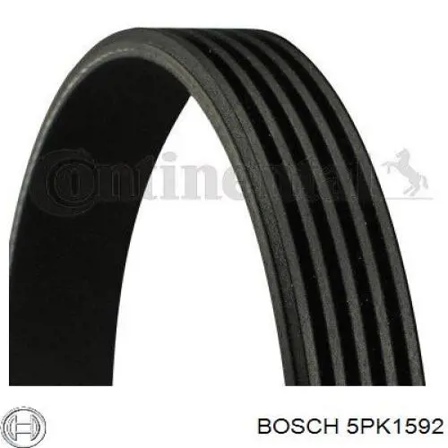 Ремень генератора 5PK1592 Bosch