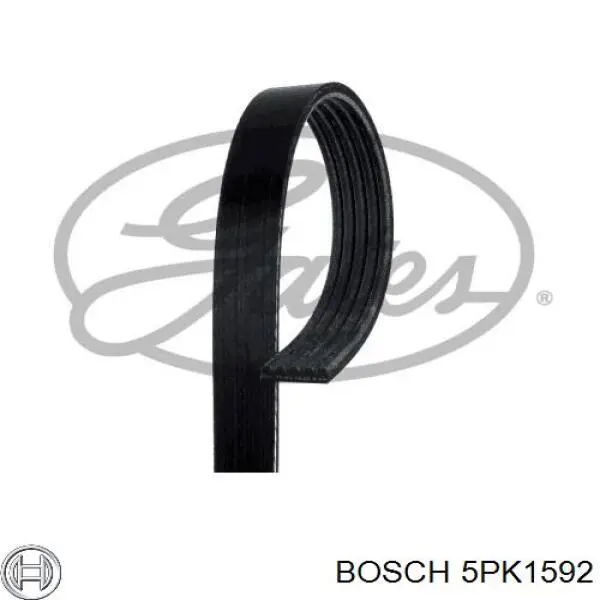 Ремень генератора 5PK1592 Bosch