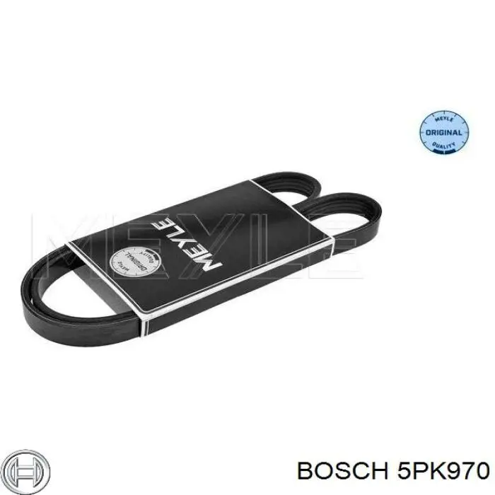 Ремень генератора 5PK970 Bosch