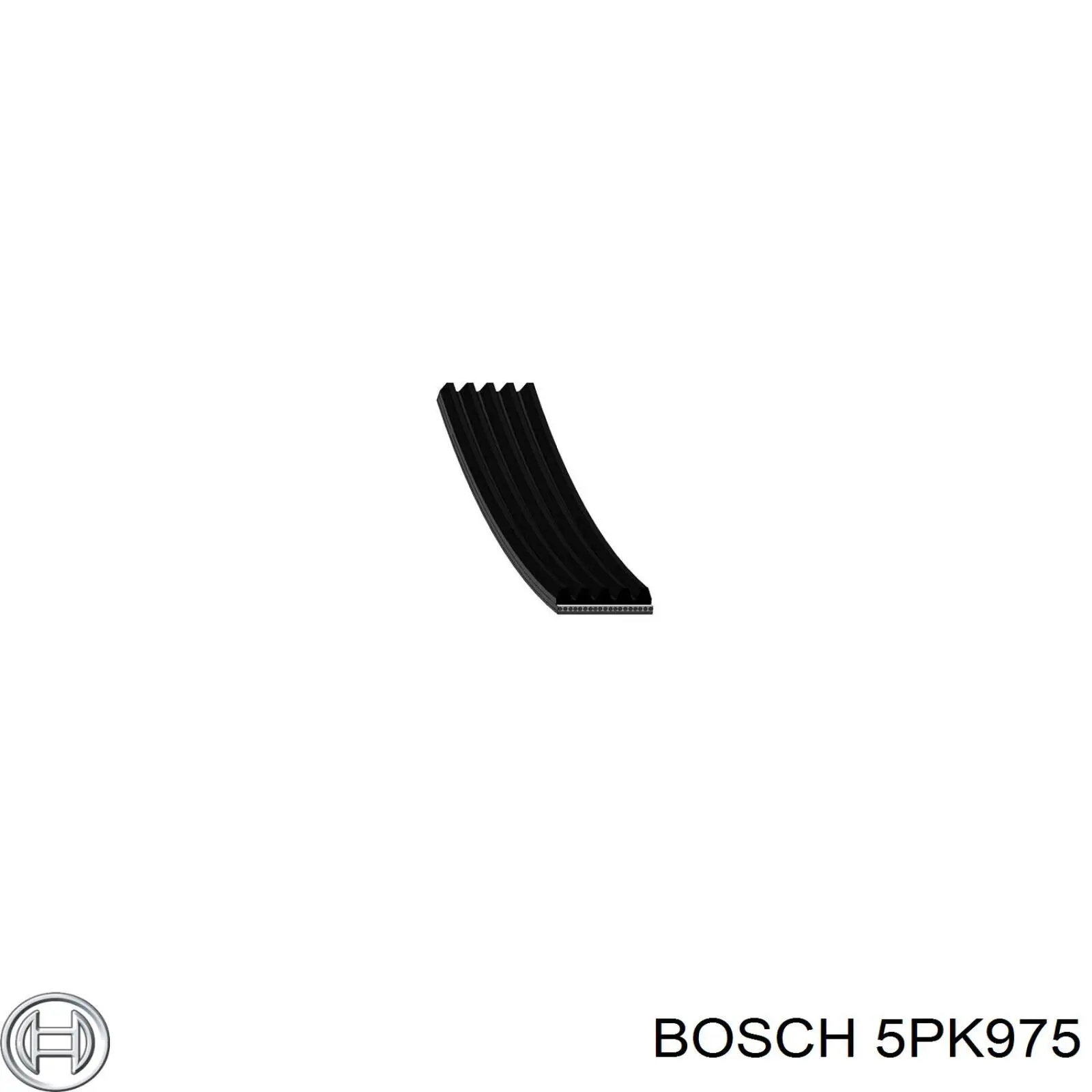 Купить 5PK975 Bosch Ремень генератора