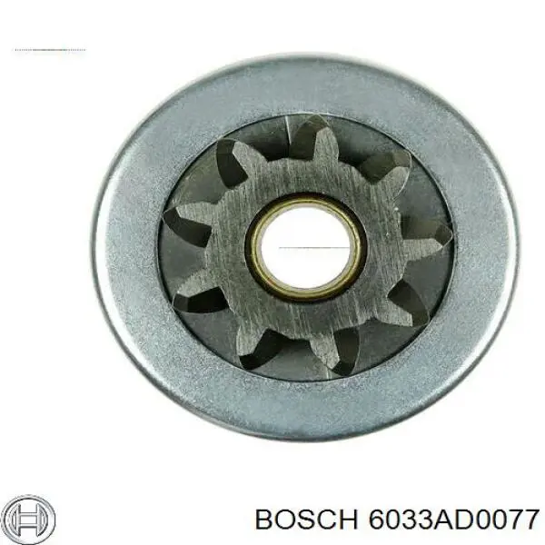 Купить 6033AD0077 Bosch Бендикс стартера