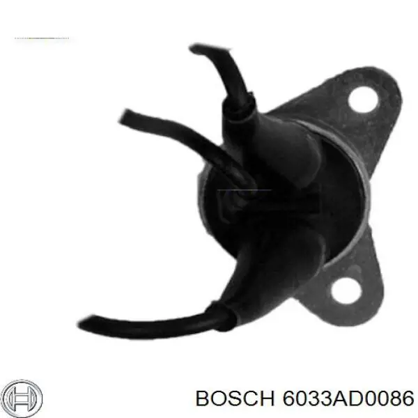 6033AD0086 Bosch Тяговое реле стартера