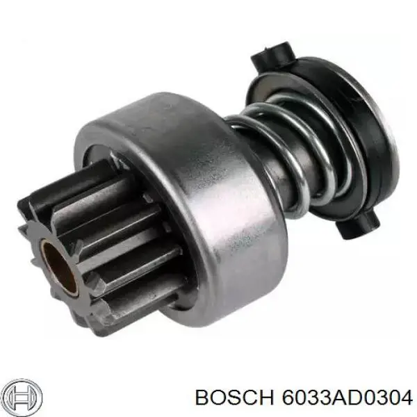 6033AD0304 Bosch бендикс стартера