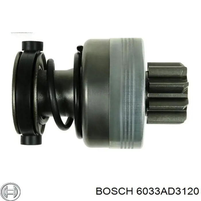 6033AD3120 Bosch бендикс стартера