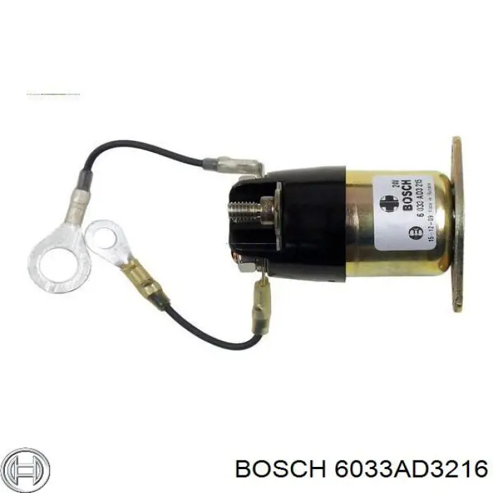 1337210740 Bosch relê retrator do motor de arranco
