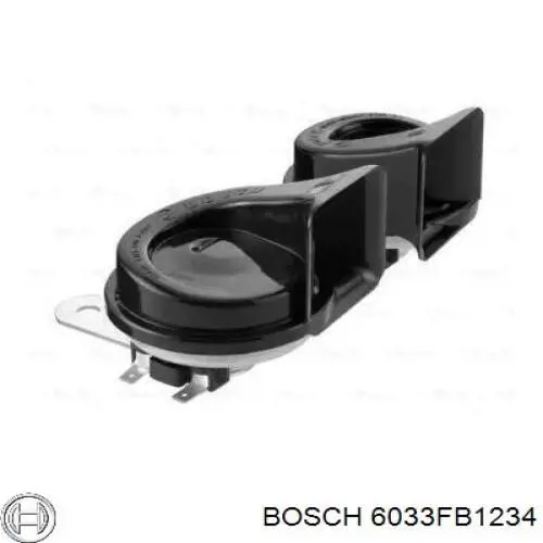 Звуковой сигнал 6033FB1234 Bosch